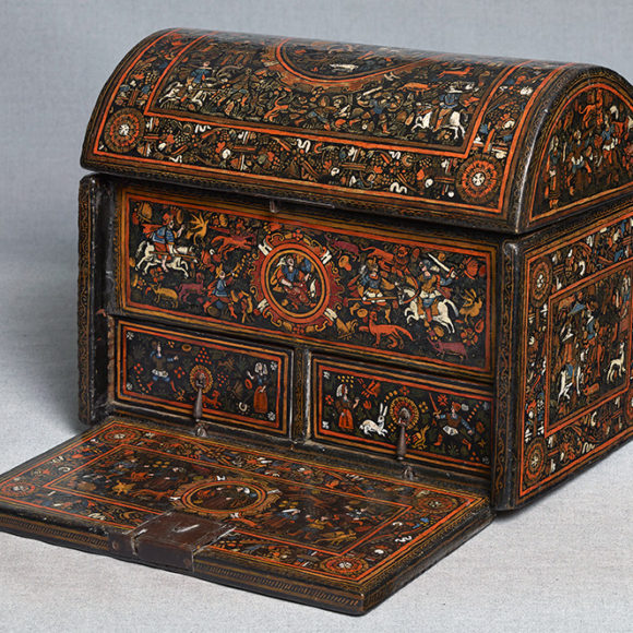 Cofrecillo con frente abatible