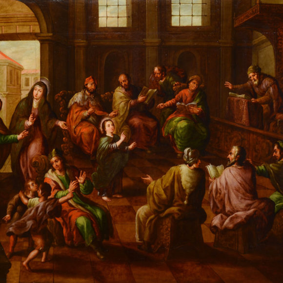 Cristo entre los doctores