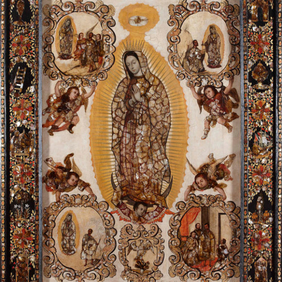 Enconchado de la Virgen de Guadalupe