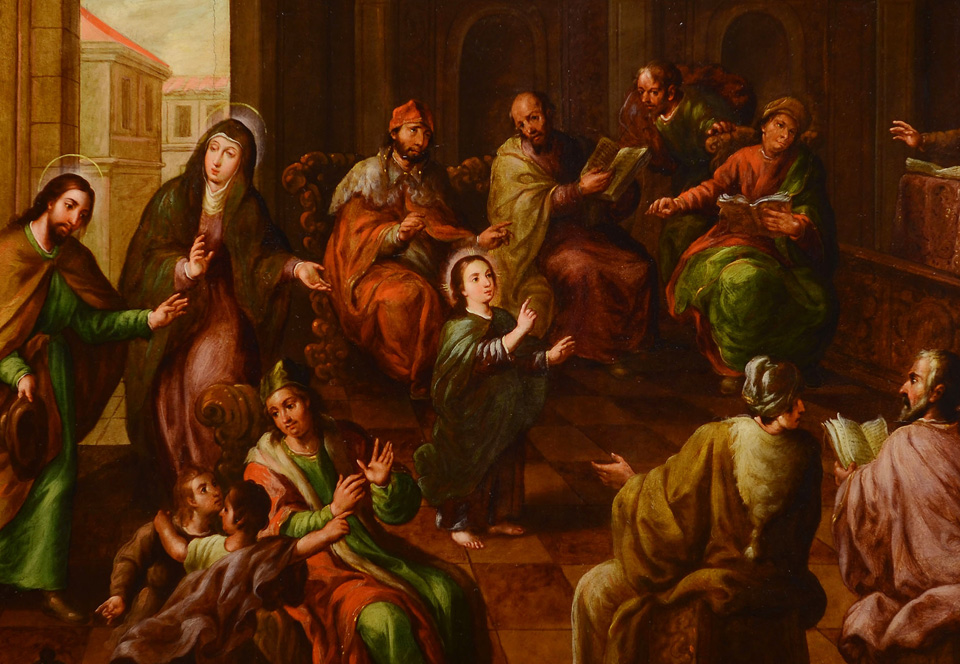 Cristo entre los doctores