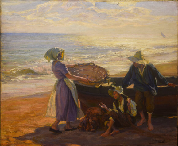 Familia de pescadores Familia de pescadores