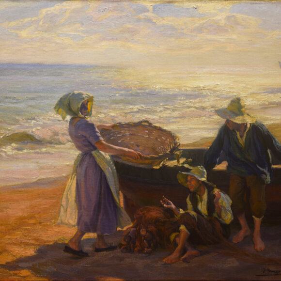 Familia de pescadores